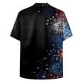 thumbnail image 5 of mgoYE 250th Anniversary Flag Tee Men American Flag 250th Anniversary Commemorative Tee, Crew Neck Loose Fit Daily Tee(Black,5XL), 5 of 6