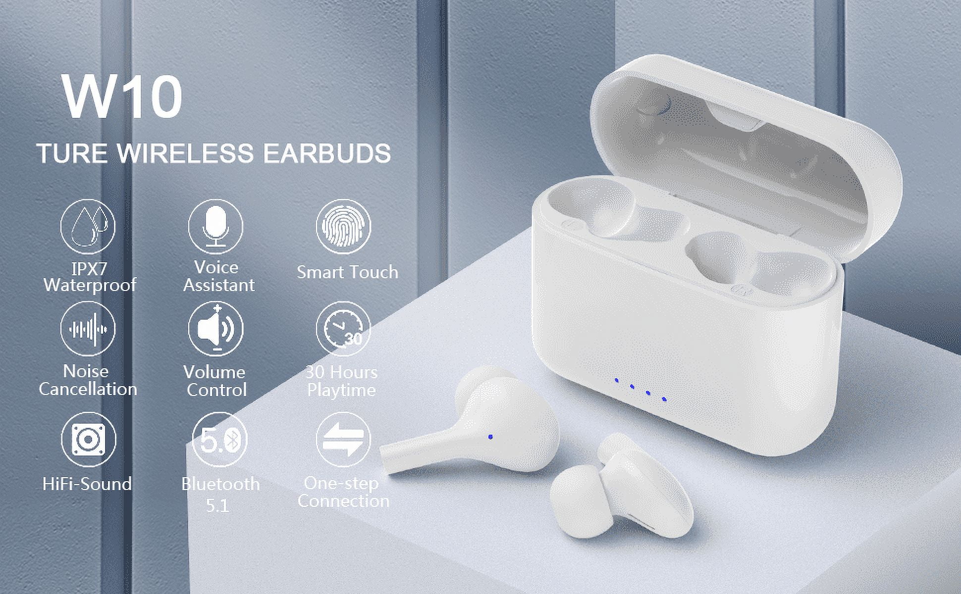 iporachx Bluetooth イヤホン ワイヤレス IPX8防水 3500mAh Hi-Fi 高音質 CVC8.0ノイズキャンセリング Wireless Headphones,iporachx Bluetooth Earbuds , Bluetooth 5.0 Headphones  in Ear, Noise Cancelling Wireless Earphones, Waterproof Earbuds for Sport,