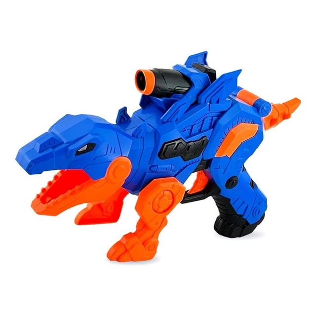 Pistola De Juguete Con Forma De Dinosaurio, Lanza Dardos azul acero S Rm Regalomex WGP1219800/WGP1219798/WGP1219799