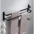 thumbnail image 5 of Bathroom Towel Racks, Black Wall Mounted Towel Bars For Shower-SinKeeU, 5 of 5