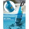 Oxseryn Rechargable Handheld Pool Vacuum with Running Time up to 60