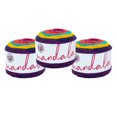 thumbnail image 1 of Lion Marque Yarn Mandala Multicolor Light DK Acrylique 3 Pack Fil, 1 of 9