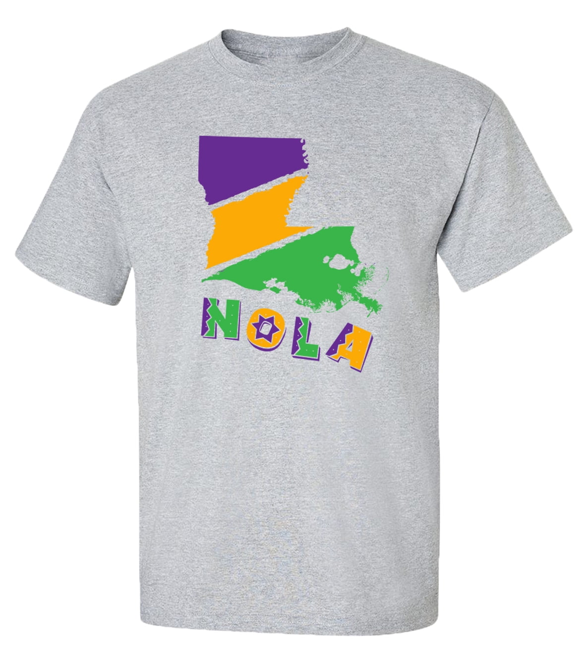 Trenz Shirt Company Nola State Unisex Short Sleeve T-shirt - Imagen 15 de 22