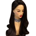 thumbnail image 1 of Peluca frontal de encaje Body Wave para cabello negro, 1 of 3