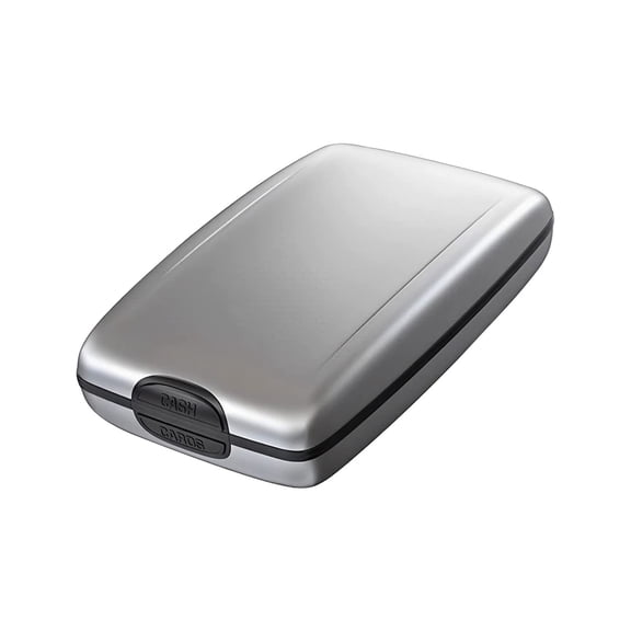 Aluminum Wallet with Secure Card Holder and Advanced RFID Blocking Technology for
