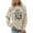 Beige, variant on Tiweut Sweatshirts for Womens Ladies Fashion Fall and Winter Books Printed Long Sleeve Hooded Loose Fit Pullover Tops Beige,L