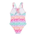 thumbnail image 4 of Huashengg Girls 1 Piece Swimsuit Cut Out Swimwear Summer Tie Dye Beach Sport Bathing Girls Swim Suits 7-16, 4 of 8