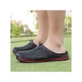 thumbnail image 5 of SIMANLAN Unisex Garden Clogs Shoes Summer Water Shoes Slip On Beach Sandals Black Size 11.5, 5 of 6