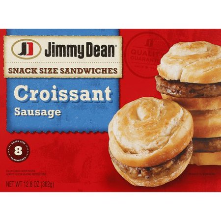 Jimmy Dean Snack Size Croissant Sandwiches, 8 count