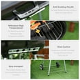 thumbnail image 6 of Portable Charcoal Grill BBQ Grill Outdoor Portable BBQ Grill for Camping Patio Backyard Cooking, 6 of 7