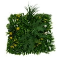 thumbnail image 4 of 50X50 Artificial Plant Wall Reusable Panel Plastic Garden Grass Flower Wall Fake Green Plant Hanging Fencing Decor Uv Protection, 4 of 9
