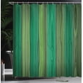 thumbnail image 3 of Ambesonne Rustic Shower Curtain, Vertical Cottagecore Artwork, 69"Wx84"L, Olive Green, 3 of 4