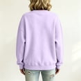 thumbnail image 6 of Womens Oversized Sweatshirts Basic Solid Tops Fall Winter Clothes Crewneck Outfits Pullover, 270, 6 of 6
