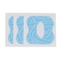 thumbnail image 3 of 30 tiras para dormir para niños, ayuda para dormir por la noche y ayuda a respirar por la nariz, reduciendo la respiración bucal, color azul., 3 of 14