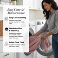 thumbnail image 6 of Southshore Fine Linens 3 Piece Sheet Set, 14-Inch Deep Pocket Bed Sheets with Fitted Sheet and Flat Sheet, Extra Soft Brushed Microfiber, Wrinkle Free, Fade Resistant, California King , Rose, 6 of 7