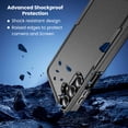 thumbnail image 4 of Entronix Protective Case for Galaxy A17, Anti-Slip Shockproof Rugged Cover, Black, 4 of 5