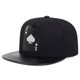 thumbnail image 2 of New Fashion Hip Hop baseball Cap poker embroidery personalized Hat Men Women cotton Snapback Hats Outdoor Trucker Caps Sun Hats Gao Jinjia LED, 2 of 2