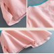 thumbnail image 2 of V Cuello Blusas para las Mujeres, de Moda Retro Bordado Cuello Redondo Cinco Cuartos de Manga para el Uso Casual, 2 of 5