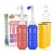 thumbnail image 1 of Compañero de higiene personal, cuidado de la higiene para la recuperación posparto, botella perineo portátil ergonómica a prueba de fugas de 450 ml para limpieza perineal, botella de bidé de viaje, 1 of 5