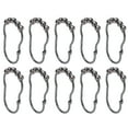 thumbnail image 6 of 30 Pcs Shower Curtain Rings Stainless Steel Shower Curtain Rings and Hooks for Bathroom Shower Curtain Rod, 6 of 8