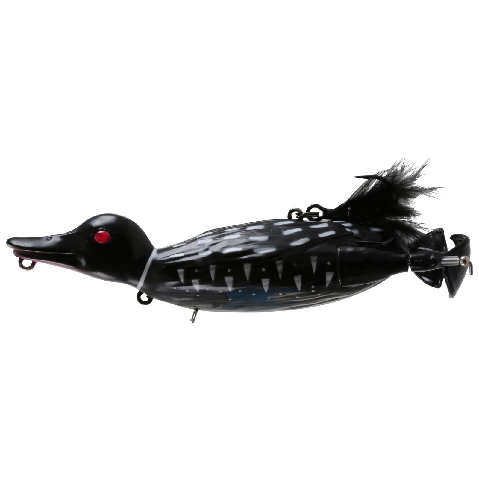 Savage Gear 3D Duck Fishing Hard Bait, Loon, Topwater, 6 in