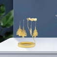 thumbnail image 4 of Rotating Candle Holder Candlestick Decorative for Living Room Ornament Candle Holder Stand Christmas Tree, 4 of 9