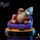 thumbnail image 2 of 2023 Anime nuevo Ultraman Tiga Fatness modelo para niños Ultraman Kawaii figura en miniatura juguetes para niños regalos de navidad colecciones de modeloszhangyuxiang, 2 of 4