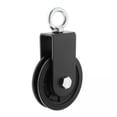 thumbnail image 1 of Carga de La Polea Del Cojinete de Aleación de Aluminio 2x para La Rueda de Entrenamiento Del Cable Negro Sunnimix Polea de construcción de cable de fitness, 1 of 7
