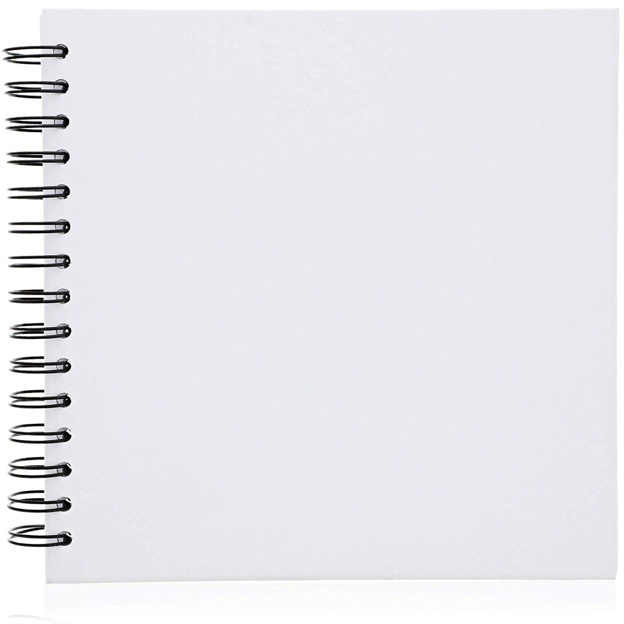 Hardcover Blank Diy Scrapbook Photo Album Wedding Guestbook, 40 Sheets