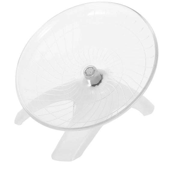 Silent Saucer Wheel for Dwarf Hamsters Gerbil Mice Small Animals 1 Set Running Exercise Toy