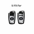 thumbnail image 2 of Housse de Protection pour Clé de Voiture en Fibre de Carbone pour BMW 3 5 7 Series X2 X5, 2 of 7