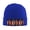 Blue, variant on America Puerto-Rico-Flag Winter Beanie Hats for Men Women Warm Cozy Knitted Cuffed Skull Cap Navy Blue