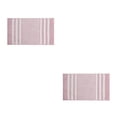 thumbnail image 2 of Naiovety Alfombra de baño suave: fuerte absorción de agua, textura suave, parte inferior antideslizante, exquisita colección hecha a mano, Rosa 2Conjunto, 2 of 6