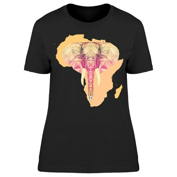 Elephant Long Shadow T-Shirt Women -Image by Shutterstock, Female XX-Large