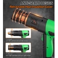 thumbnail image 4 of COMTO 1800W Industrial Heat Gun, Fast Heating 122&acirc;??-1202&acirc;?? Variable Temperature Control Overheat Protection 2 Speed Air Flow with 4 Noz, 4 of 8