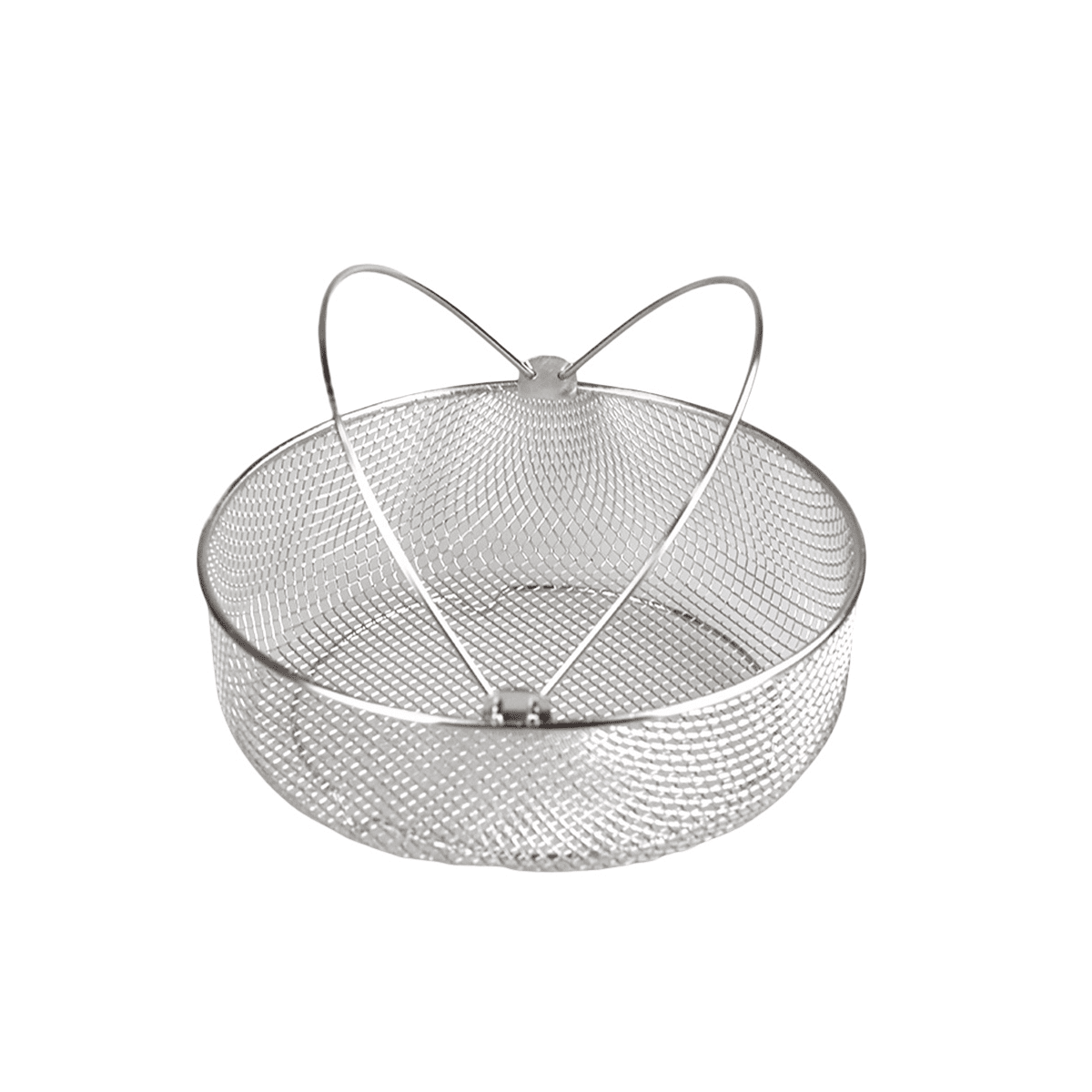 Kitchen Strainer Basket Stainless Steel Food Strainer Round Mesh Sifter