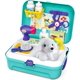 thumbnail image 1 of 2024, Juego de cuidado de mascotas Kit de aseo para perros con mochila Juego de médico Kit veterinario Juguete educativo-Preten, 1 of 4