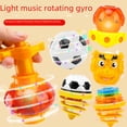 thumbnail image 2 of Juguetes luminosos para niños Luces Música Juguetes giratorios superiores Niños y niñas, 2 of 6