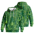 thumbnail image 2 of Spider Hero Pullover Hoodie, Distressed Graphic Printed Drawstring Kangaroo Pocket Sweatshirt for Men Halloween Cosplay, 2 of 5