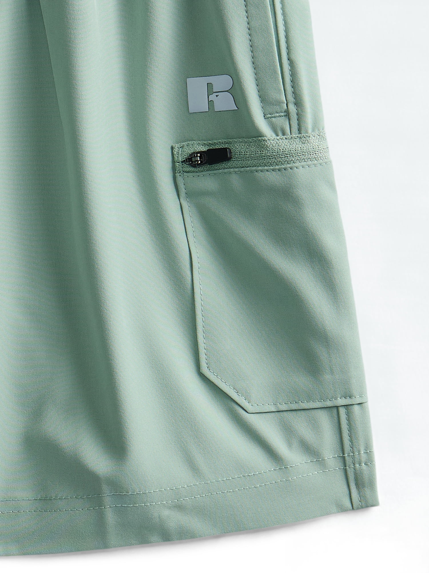 Russell Athletic Boys Active Stretch Woven Cargo Shorts, Sizes 4-18 & Husky