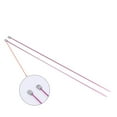 thumbnail image 5 of Naierhg 2 Pcs Aluminum Single Point Knitting Needles Pins Straight DIY Weaving Tool, 5 of 8