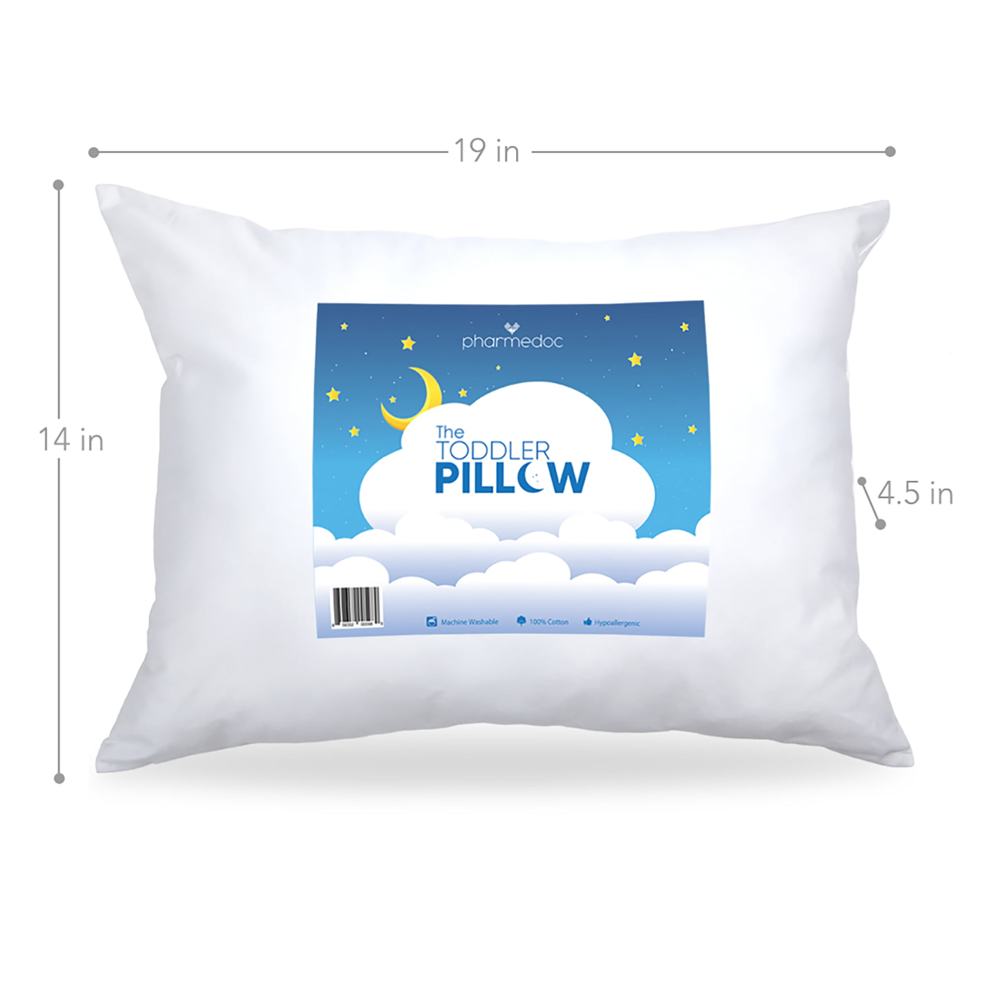 Hypoallergenic Toddler Pillow - Small 