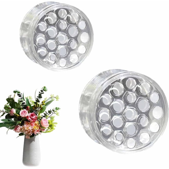 Pack of 2 Hanataba flower holder spiral Ikebana stem holder, bouquet twister stem holder flowers spiral handle holder for flowers, reusable Hanataba for vases, DIY bouquet twister