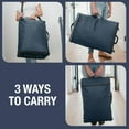 thumbnail image 4 of Cesta de ropa colgada CleverMade con 2 compartimentos, 4 of 8