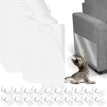 Amerteer 4PCS Couch Defender for Cats, Stop Pets from Scratching ...
