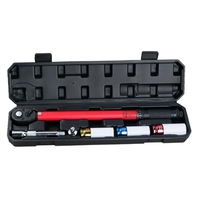 Juego de 6 llaves dinamométricas, herramienta de reparación, llave dinamométrica con barra de extensión, adaptador de enchufes, herramienta de