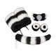 thumbnail image 4 of Conjunto de cosplay con orejas y cola de lobo, aro para el pelo, pinza para el pelo, pulsera de animal para actuaciones Negro, 4 of 9
