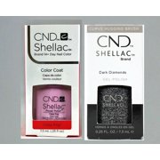 CND Shellac Nail Polish - Dark Diamonds + Cake Pop