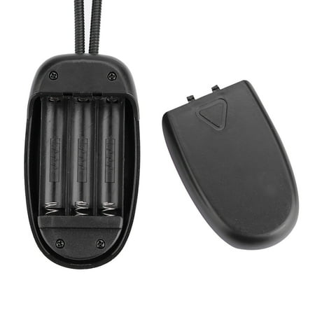 Battery Powered 5led Clip On Lamp With 3 Positions Adjustable