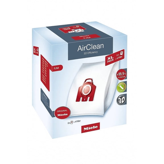 Miele Original XL Pack AirClean 3D FJM Vacuum Cleaner Bags